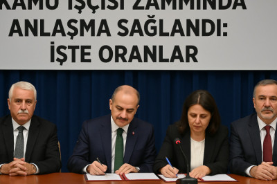Kamu İşçisi Zammında Anlaşma Sağlandı: 2025 Zam Oranları ve Detaylar