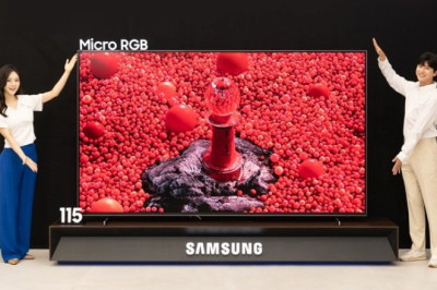 Samsung Micro RGB TV: Dünyanın İlk 115 İnç Micro RGB Televizyonu